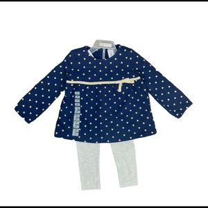 — Carter's Girls Fleece Top & Leggings-New